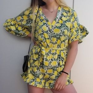 BOOHOO Lemon Romper
